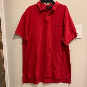 Polo Ralph Lauren Custom Fit Men’s XL Red Polo
